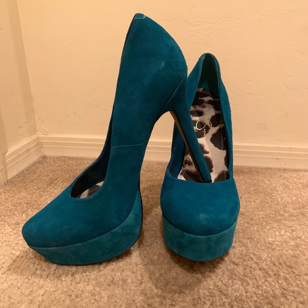 Jessica Simpson high heels